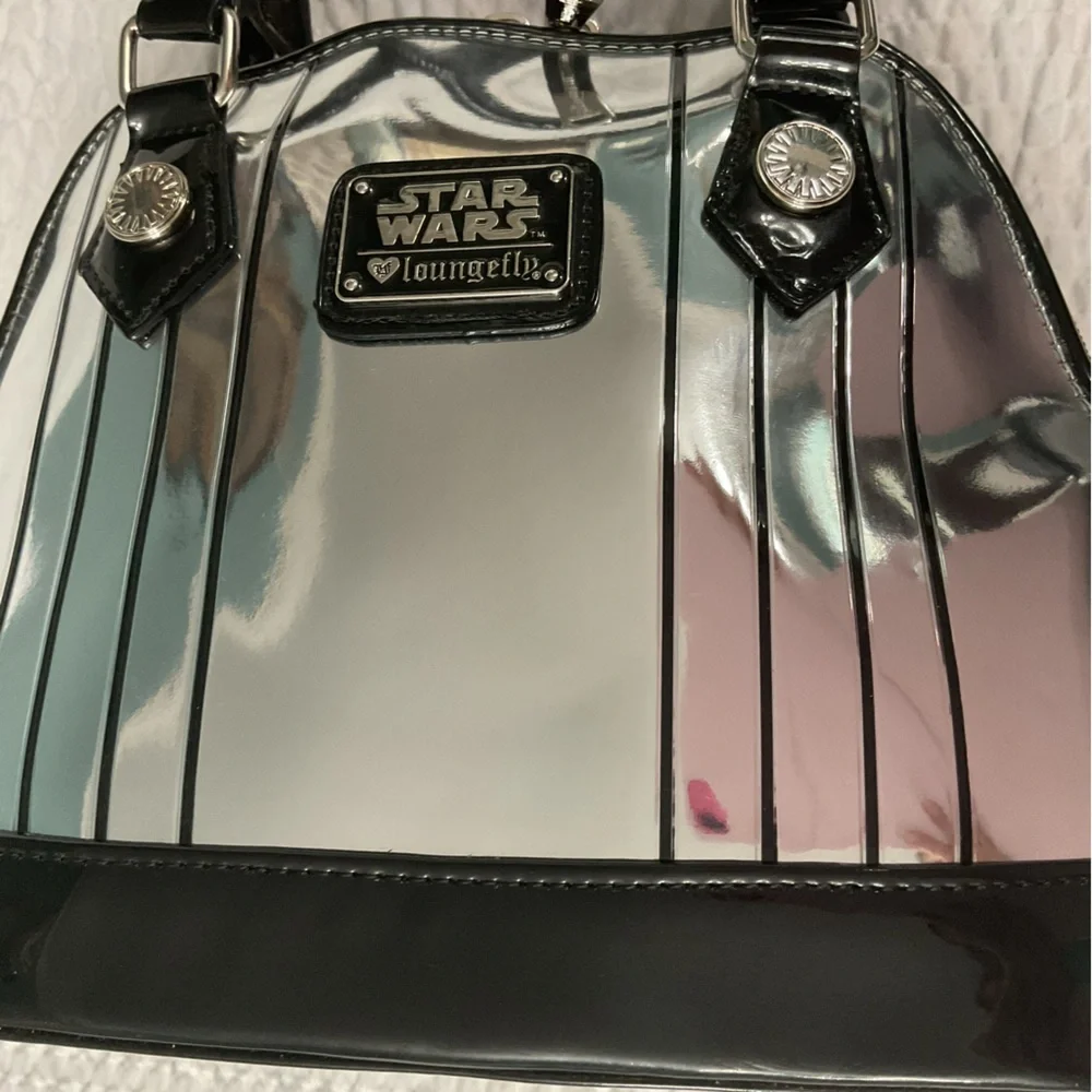 Disney Parks Captain Phasma Bag Tote Loungefly Star Wars The Force Awakens - Picture 7 of 11